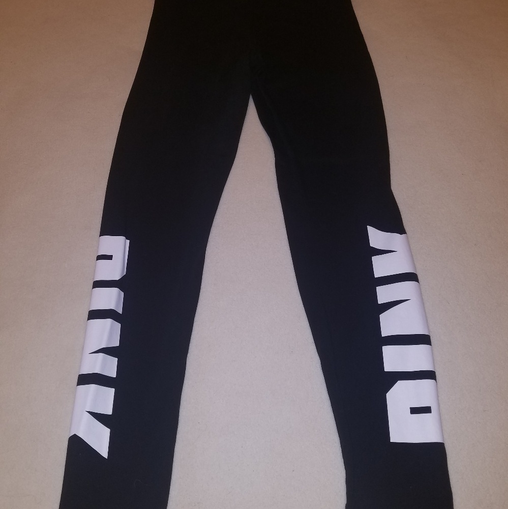 PINK leggings! Sz. L